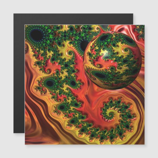 燃えるようなエレガンス – 複雑なカードの勉強 (正面/裏面)