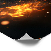 燃えるようなエース・オブ・スペード ポスター (角)