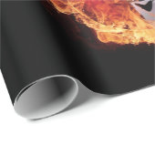 燃えるようなギター ラッピングペーパー (ロールコーナー)