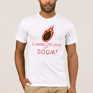 燃えるようなココナッツ Tシャツ