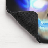 燃えるようなスカルのマウスパッド2 マウスパッド (コーナー)