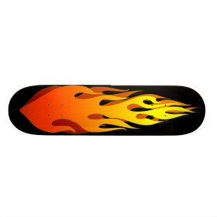燃えるようなスケートボード スケートボード