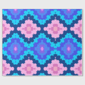 燃えるようなダイヤモンド ラッピングペーパー (フラット)