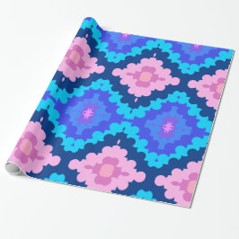 燃えるようなダイヤモンド ラッピングペーパー