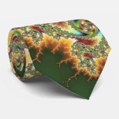 燃えるようなドラゴン(タイ) ネクタイ (ロール)