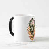 燃えるようなドラゴン モーフィングマグカップ (正面左)