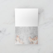 燃えるようなバイクもしくは自転車に乗る人は感謝していしています サンキューカード (内部)