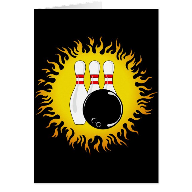 燃えるようなボーリング (正面)