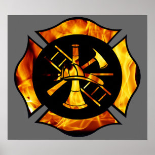 燃えるようなマルタ十字2ポスター ポスター