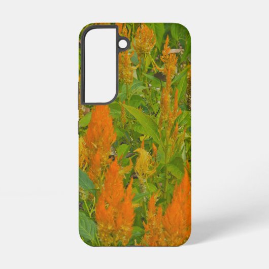 燃えるような愛の雄鶏の鶏冠 SAMSUNG GALAXYケース (裏面)