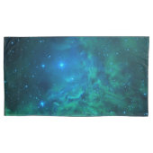 燃えるような星の星雲 枕カバー (正面)