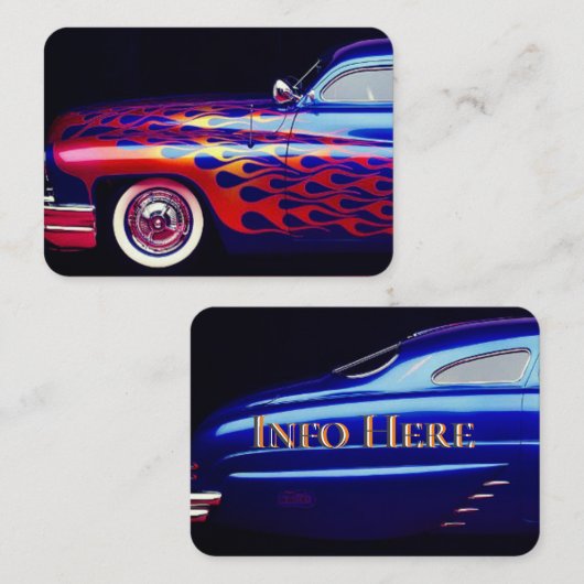 燃えるような水星 名刺 (正面/裏面)