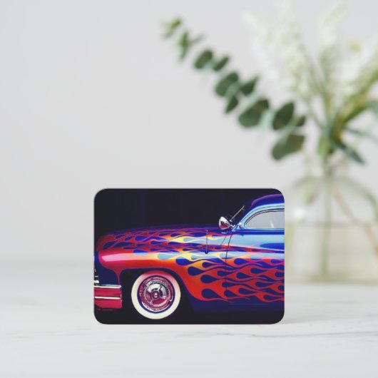 燃えるような水星 名刺 (スタンド正面)