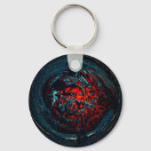 燃えるような深紅の輝き 海のインフェルノ キーホルダー (裏面)