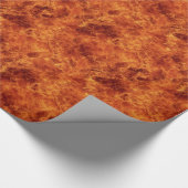 燃えるような火 ラッピングペーパー (コーナー)