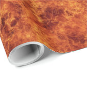 燃えるような火 ラッピングペーパー (ロールコーナー)