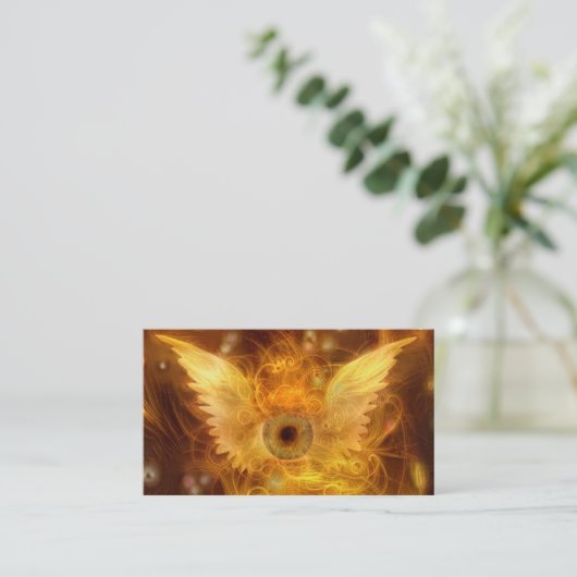 燃えるような神 名刺 (スタンド正面)