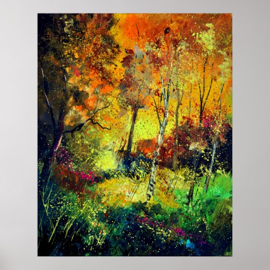 燃えるような秋 ポスター (正面)