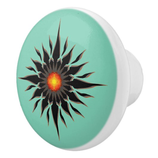 燃えるような種族の日曜日 セラミックノブ (右)