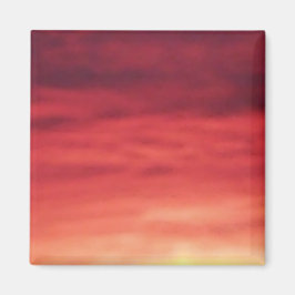 燃えるような空の磁石 マグネット