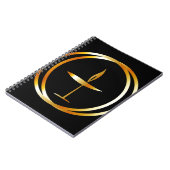 燃えるような聖餐杯 ノートブック (左側)