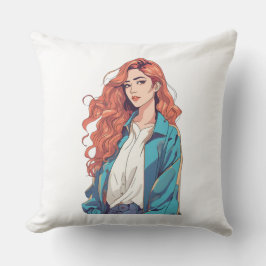 燃えるような赤毛の美学 クッション