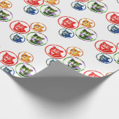 燃えるような軽石 ラッピングペーパー (角)