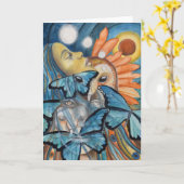 燃えるカード：夢 カード (黄色い花)