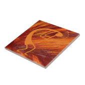 燃えるココペリ タイル (側面)