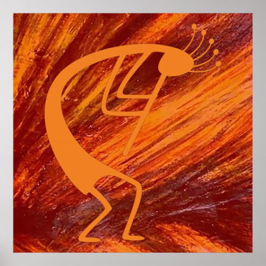 燃えるココペリ ポスター (正面)