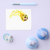 燃えるサッカーボール チラシ (シングル)