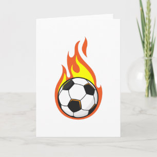 燃えるサッカー カード