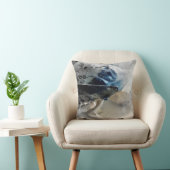 燃えるセージの煙を用いた精神世界・神秘的なもの クッション (椅子)