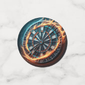 燃えるダーツアリーナダーツの情熱に火を付ける コンフェッティ (スモール正面)