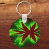 燃えるトンボのキーチェーン キーホルダー (正面)