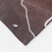 燃えるバスケットボール フリースブランケット (角)