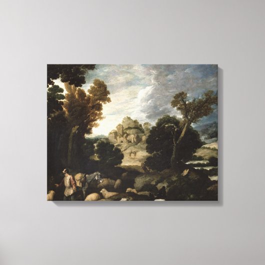 燃えるブッシュ, c.1635 キャンバスプリント (正面)