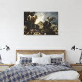 燃えるブッシュ， c.1635 キャンバスプリント (インサイチュ (寝室))