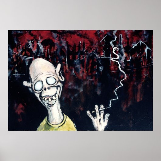 「燃えるベビー焼ける」 ポスター (正面)