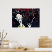 「燃えるベビー焼ける」 ポスター (キッチン)