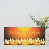 燃えるロウソク – メリークリスマス (スタンド正面)