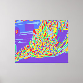 燃える僧 キャンバスプリント