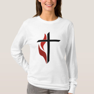 燃える十字架 Tシャツ
