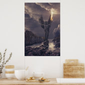 燃える天使のポスター ポスター (キッチン)