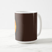 燃える太陽 コーヒーマグカップ (正面右)