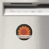 燃える太陽 マグネット (インサイチュ (食洗機))