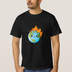 燃える悲しい地 Tシャツ