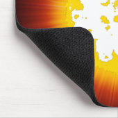 燃える星 マウスパッド (コーナー)