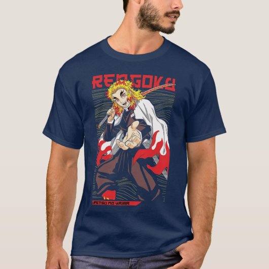 燃える正義の不屈の精神ギフト Tシャツ (正面)