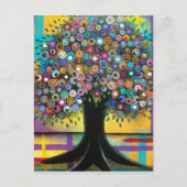 燃える民芸はロリ地方EVERETTの郵便はがきによって望みます ポストカード (正面)